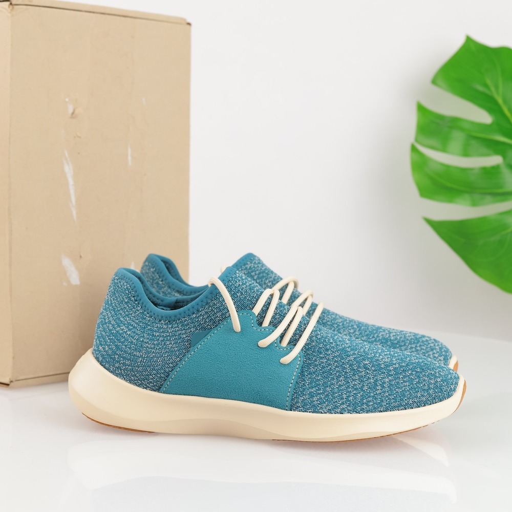 Vessi Womens Everyday Classic Sneakers Size 8 Surf Blue Waterproof Comfort Shoes
